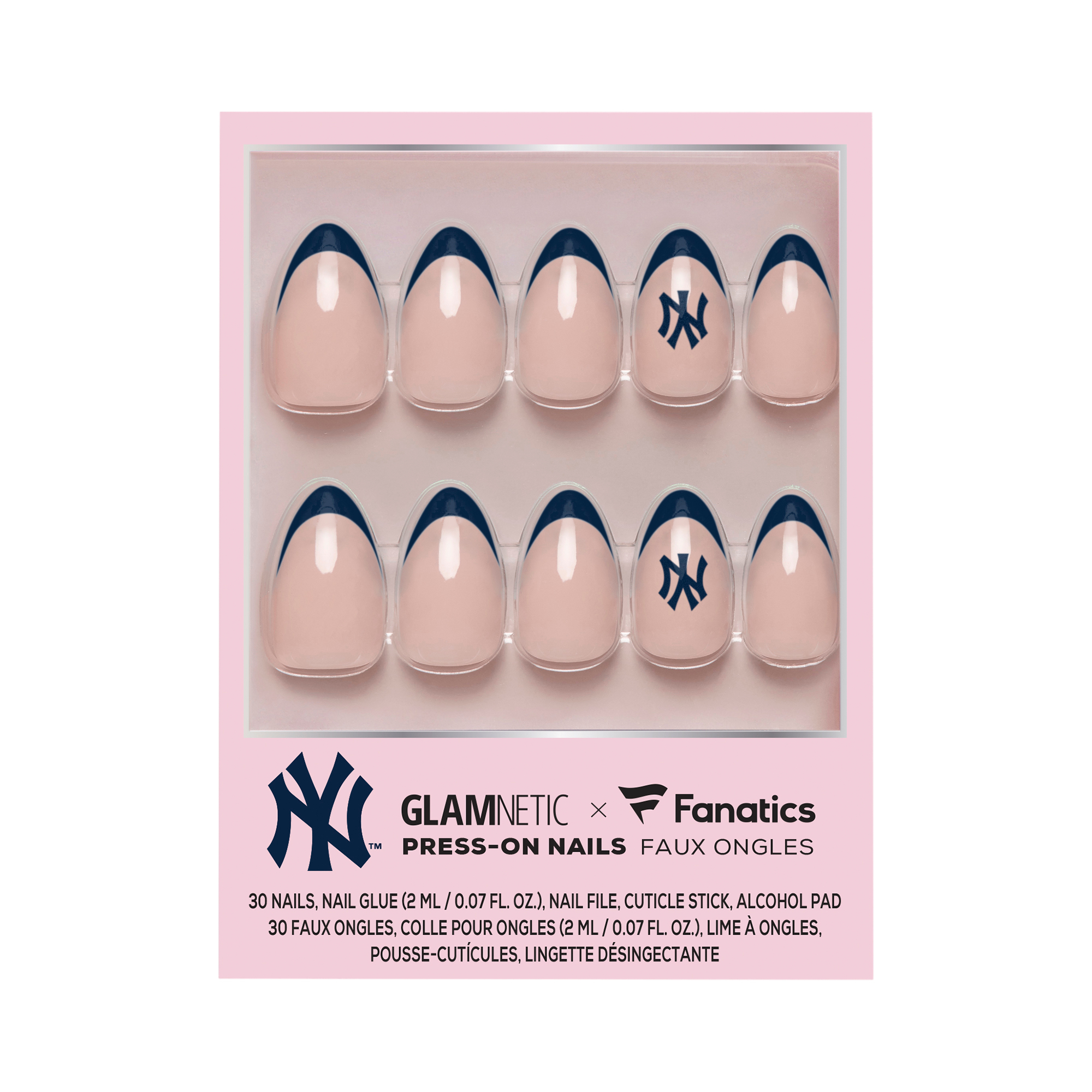 Glamnetic x Fanatics  New York Yankees Nail Kit