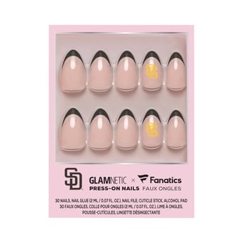 Glamnetic x Fanatics  San Diego Padres Nail Kit