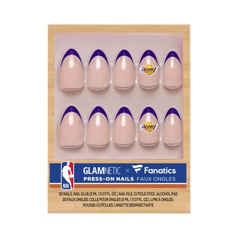 Glamnetic x Fanatics  Los Angeles Lakers Nail Kit