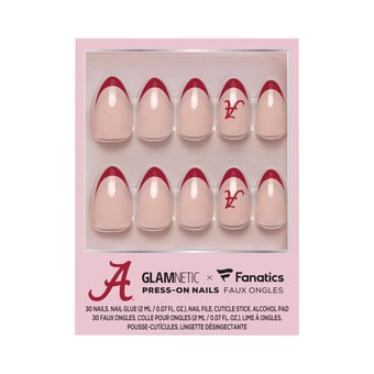 Glamnetic x Fanatics  Alabama Crimson Tide Nail Kit