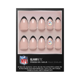 Glamnetic x Fanatics  Pittsburgh Steelers Nail Kit