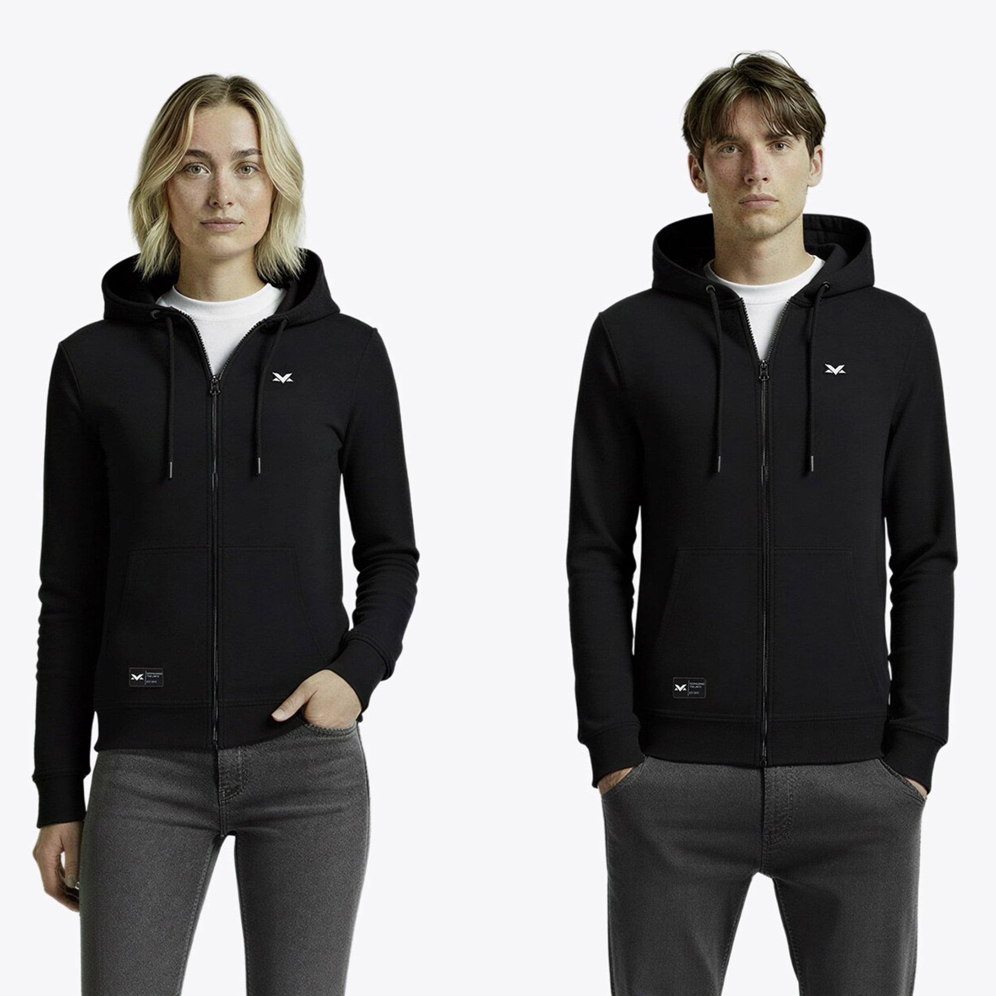 MV Official Essentials Zip Hoodie - Schwarz