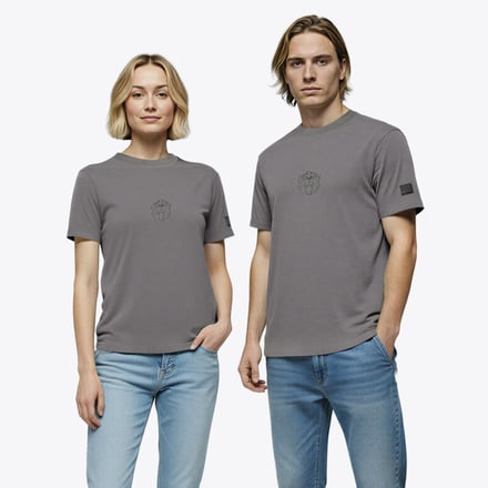 ライオンを解き放てTシャツ - チャコール