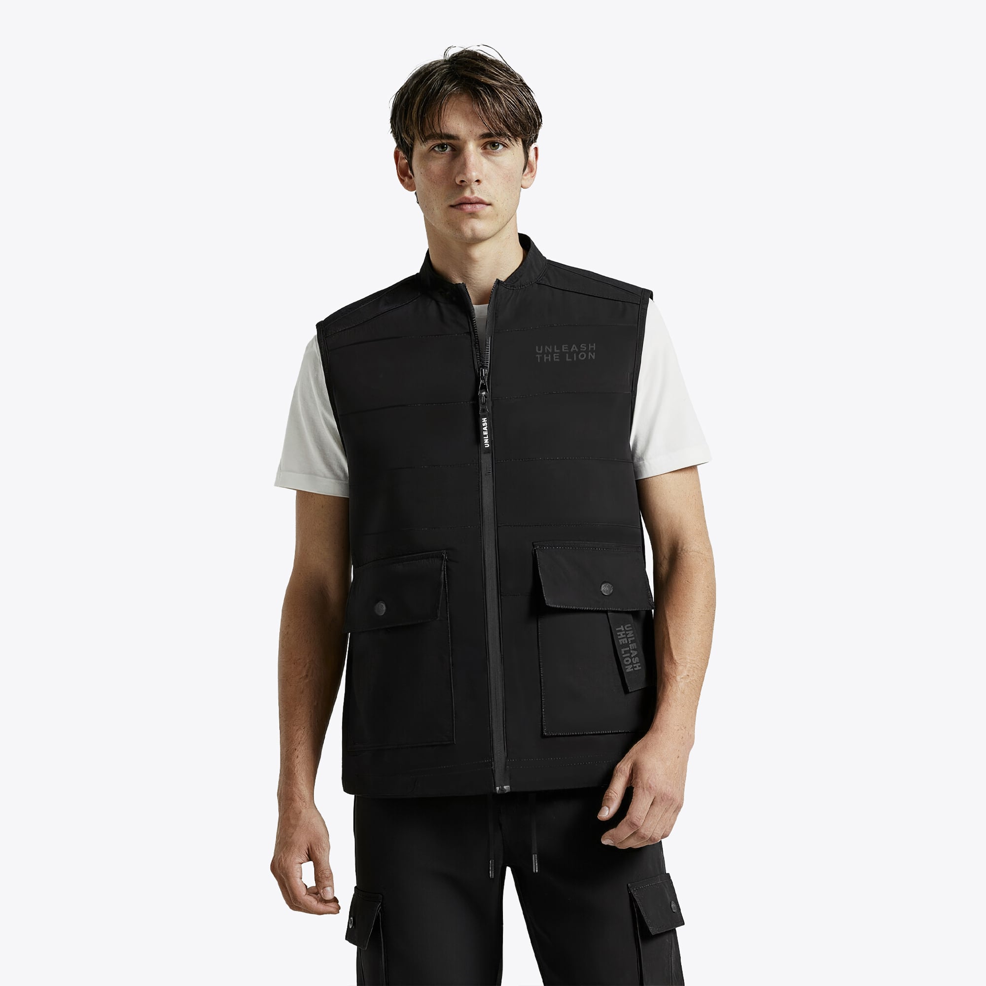 Unleash the Lion Bodywarmer - Schwarz