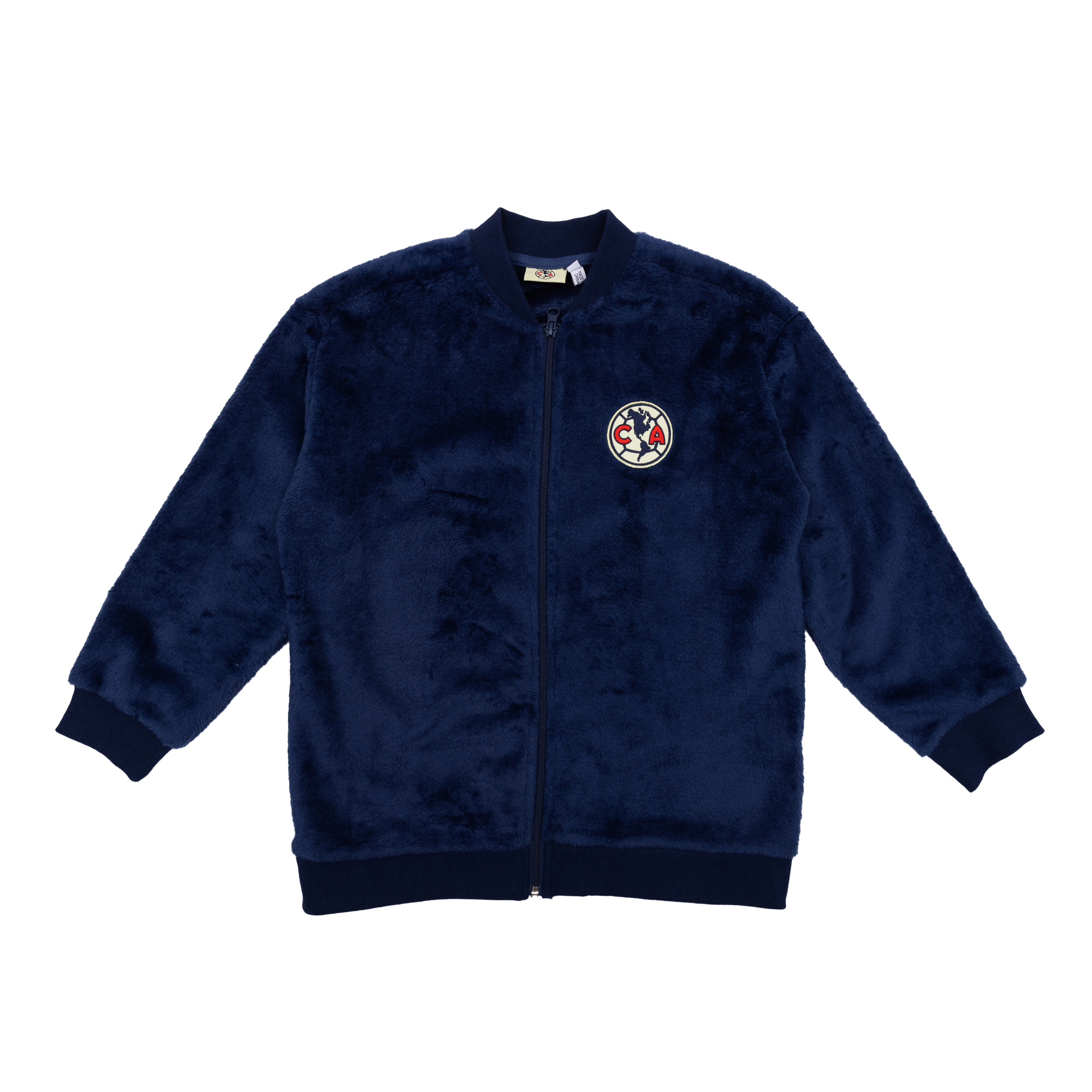 Youth Sport Design Sweden  Navy Club America Teddy Full-Zip Jacket