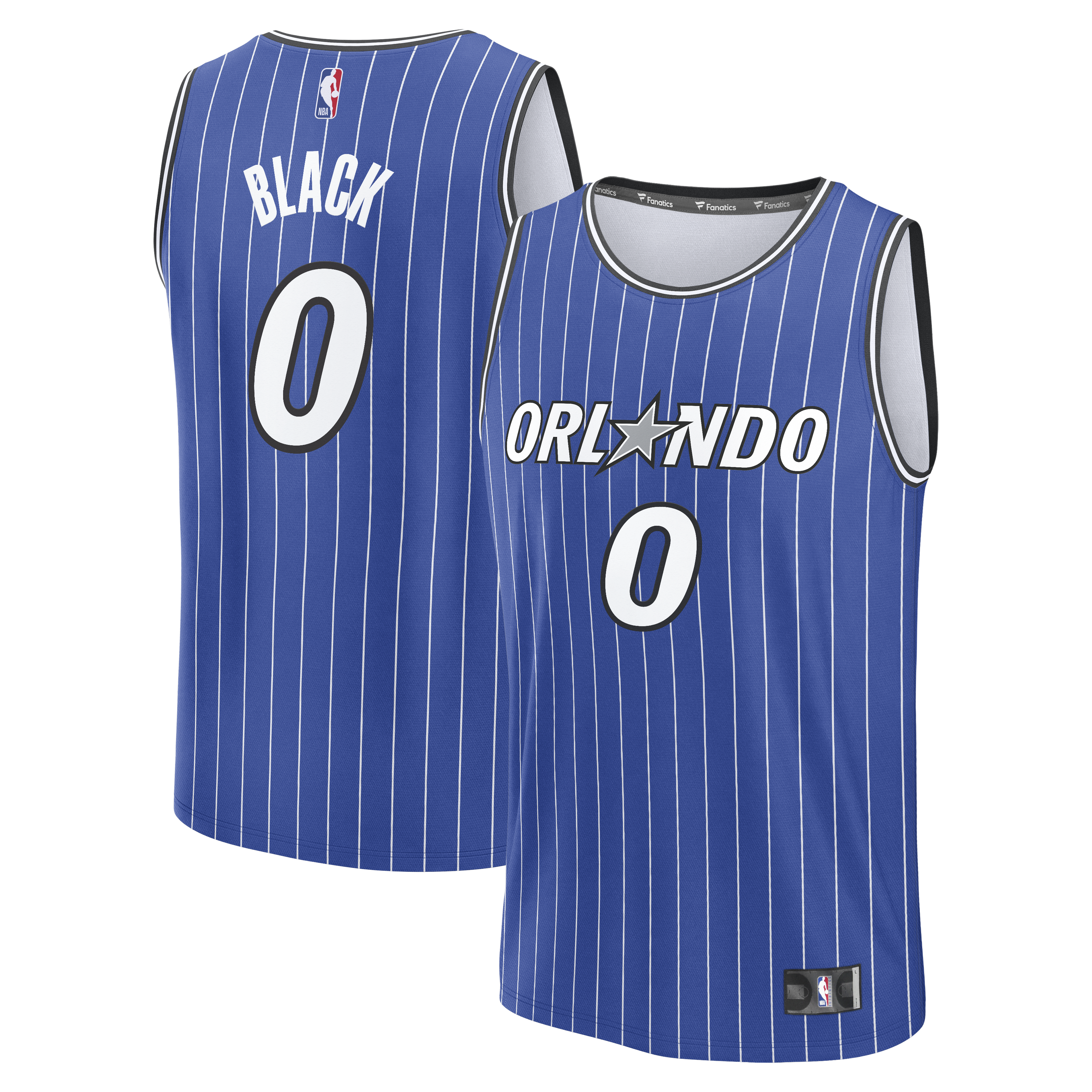 Men’s Fanatics Anthony Black Royal Orlando Magic Fast Break Replica Jersey – Icon Edition Men’s Fanatics Anthony Black Royal Orlando Magic Fast Break Replica Jersey – Icon Edition