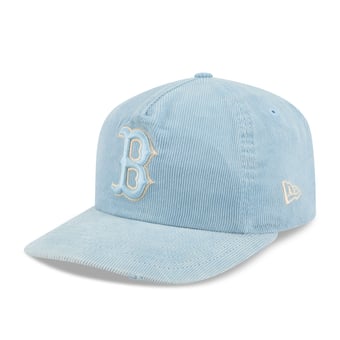 Men's New Era Light Blue Boston Red Sox Corduroy 19TWENTY Adjustable Hat
