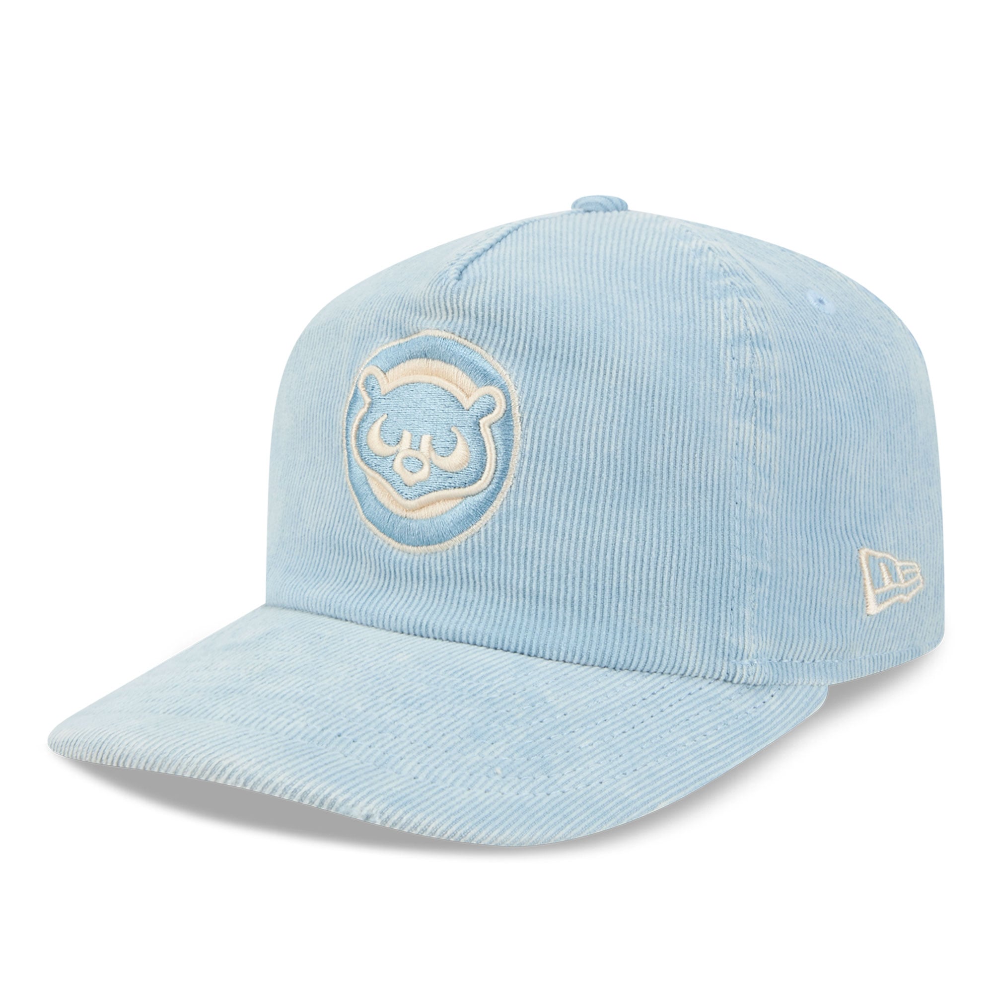 Men's New Era Light Blue Chicago Cubs Corduroy 19TWENTY Adjustable Hat