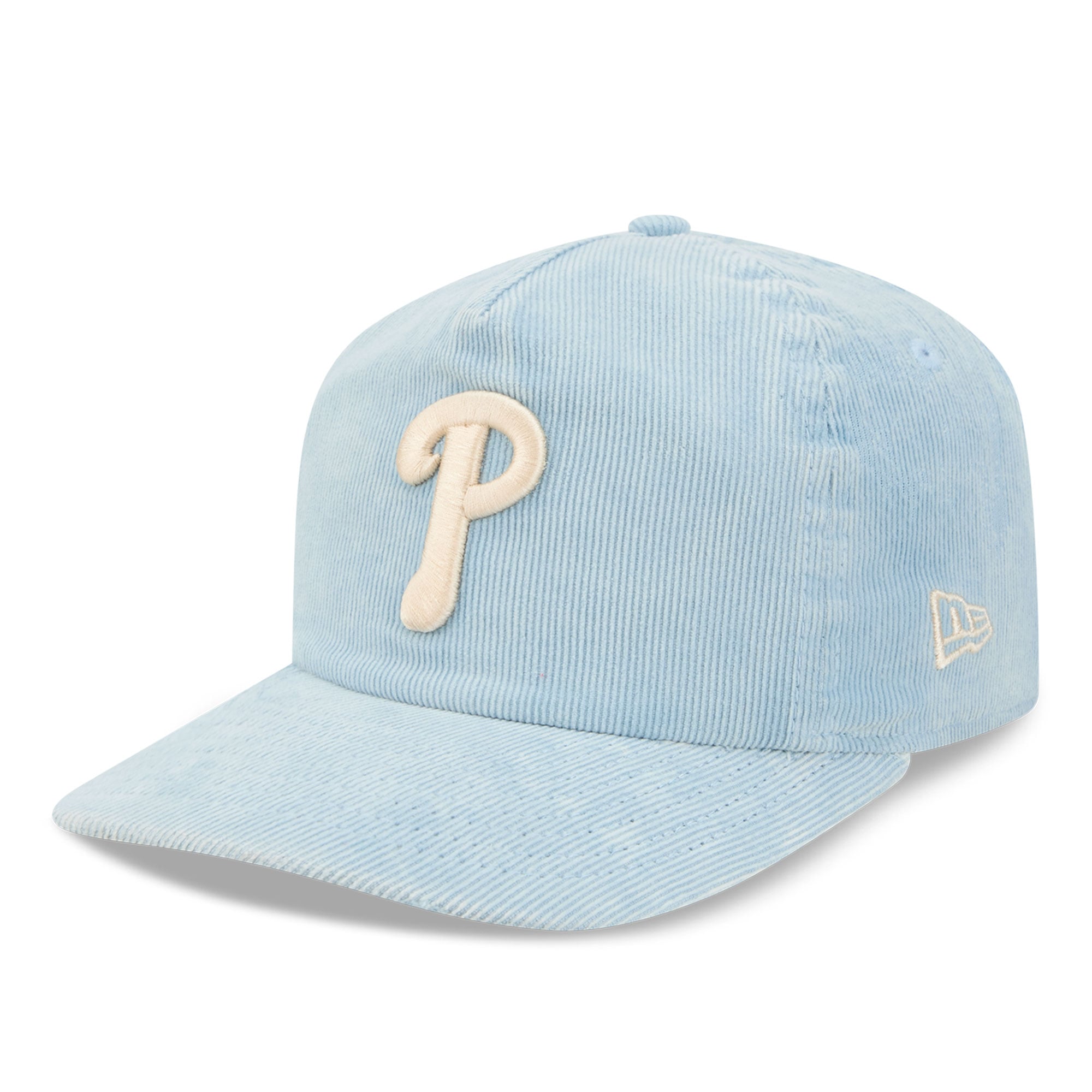 Men's New Era Light Blue Philadelphia Phillies Corduroy 19TWENTY Adjustable Hat
