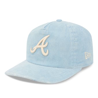 Men's New Era Light Blue Atlanta Braves Corduroy 19TWENTY Adjustable Hat