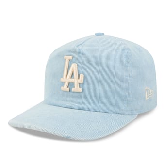 Men's New Era Light Blue Los Angeles Dodgers Corduroy 19TWENTY Adjustable Hat