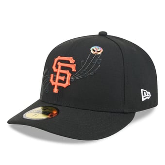 Men's New Era Black San Francisco Giants City Icon Pin 59FIFTY Fitted Hat