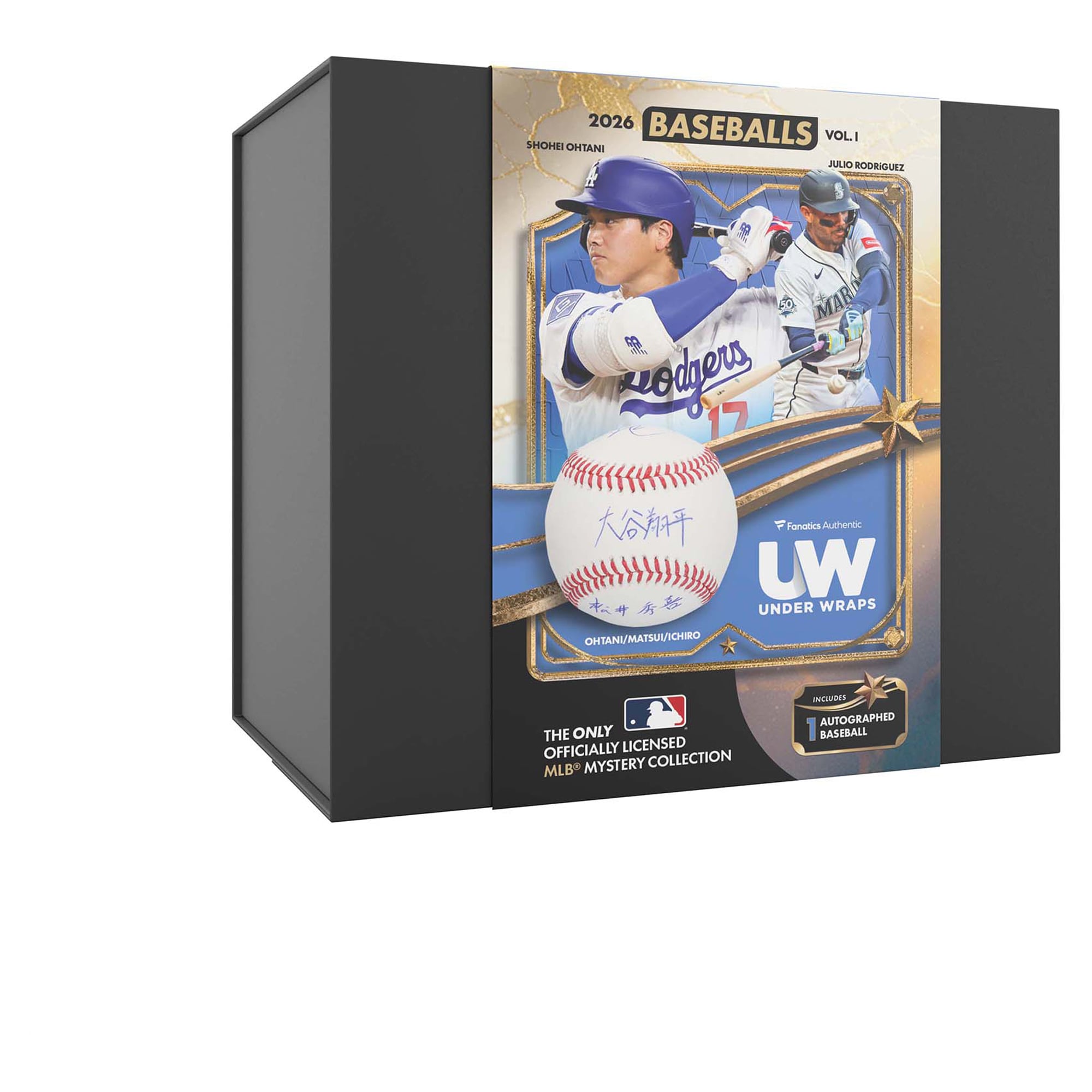 2026 Under Wraps Autographed MLB Baseballs Volume I - Single Mystery Box