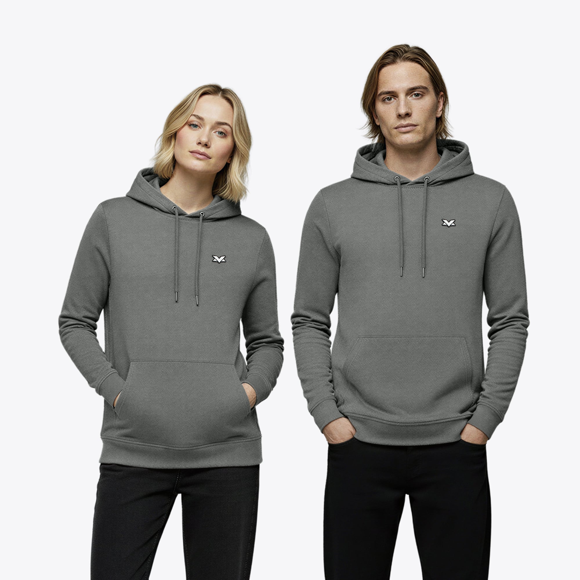 MV Official Essentials Hoodie – Grau