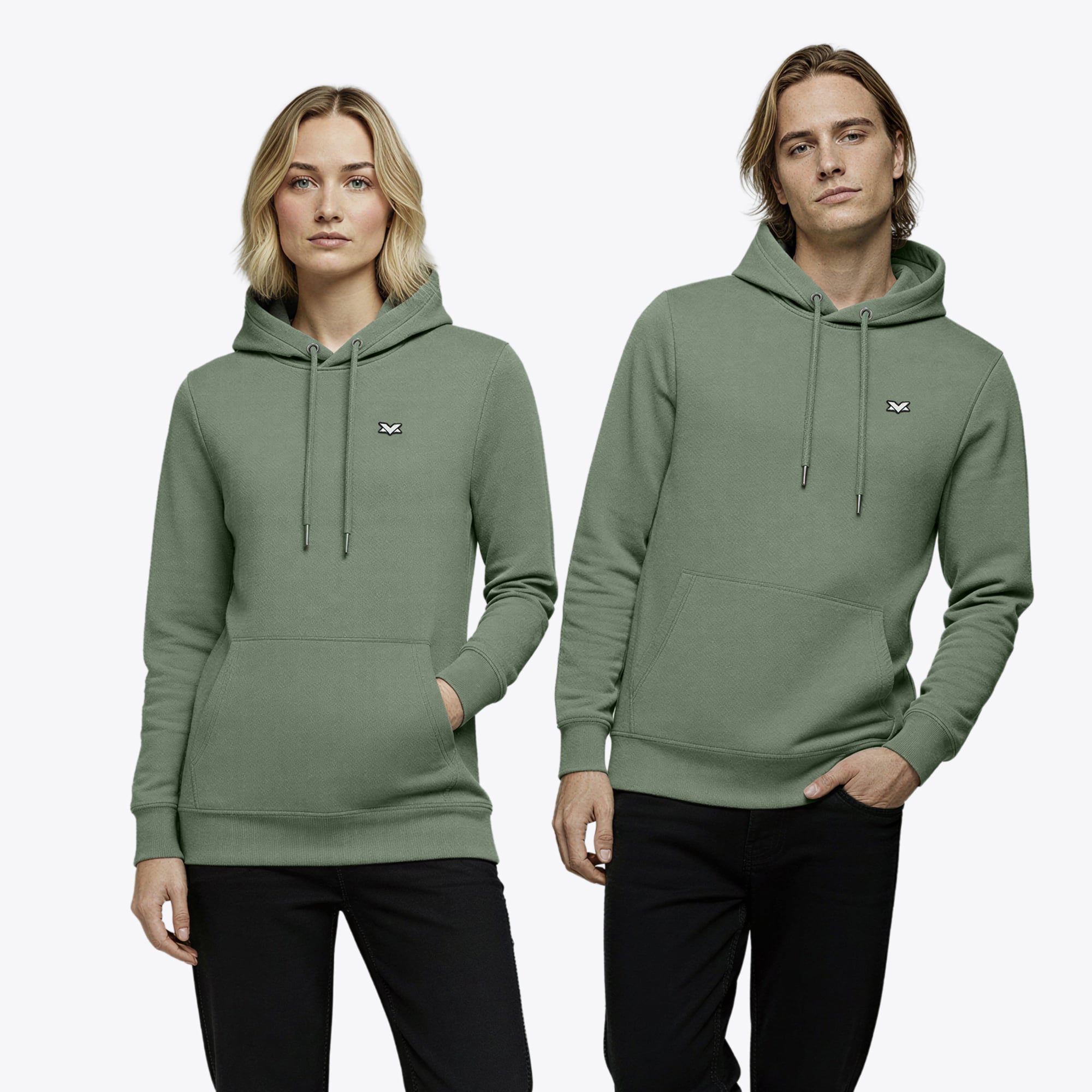 Sweat à capuche MV Official Essentials - Vert