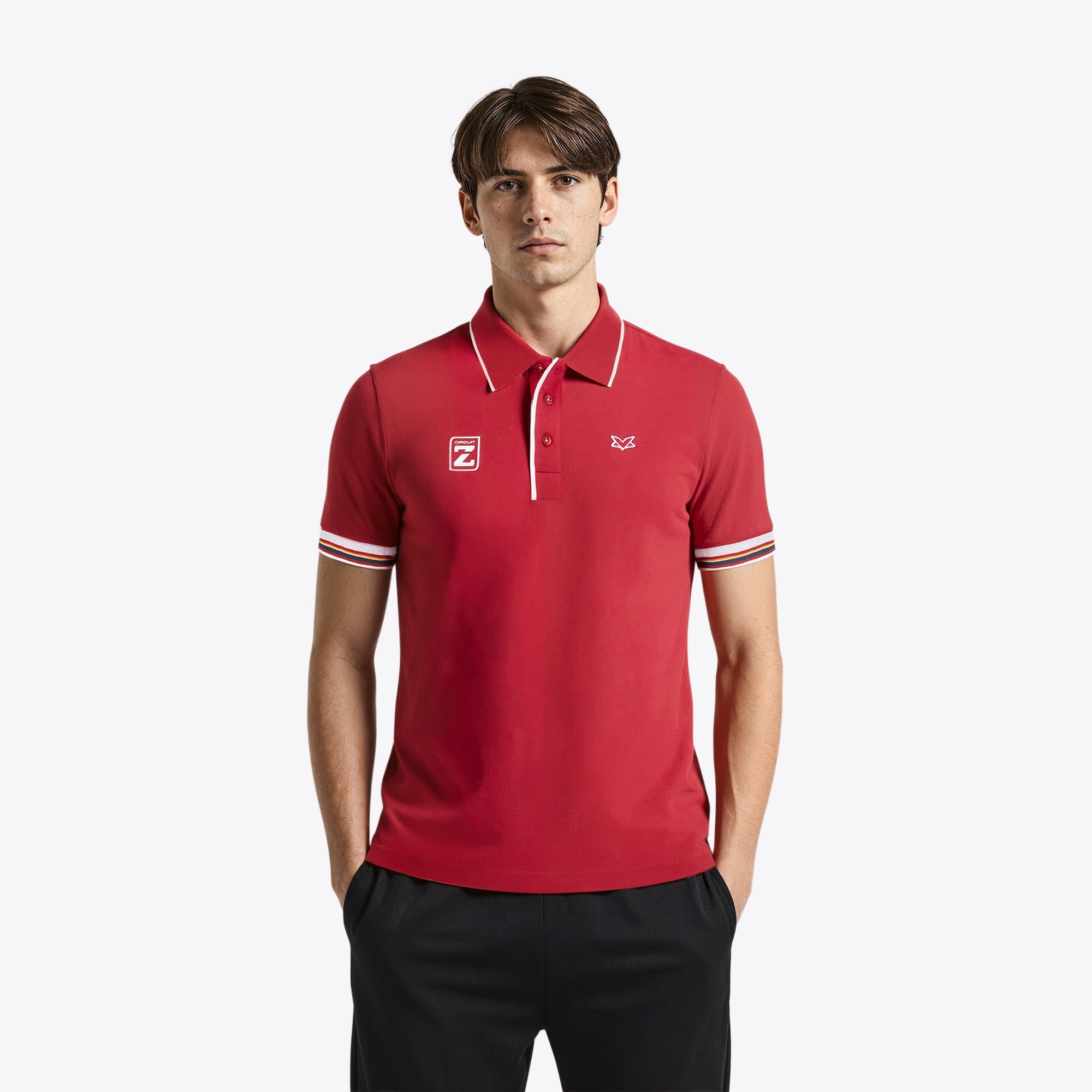 MV Official x Zandvoort Polo - Rot