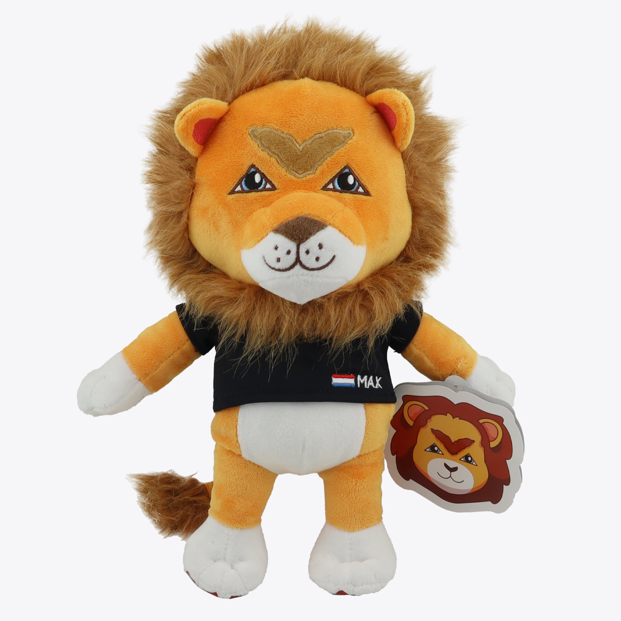 Max Verstappen et Jimmy le lion câlin
