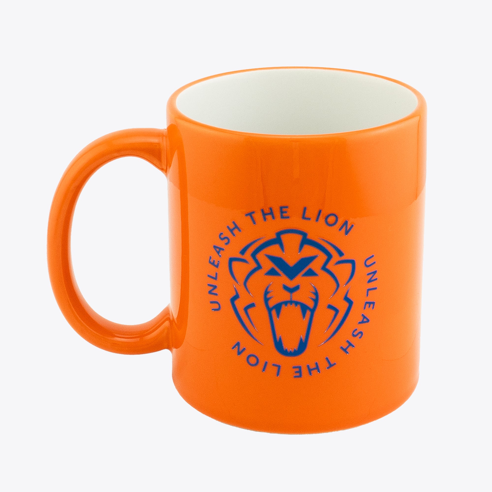 Entfessle den Löwen-Becher – Orange