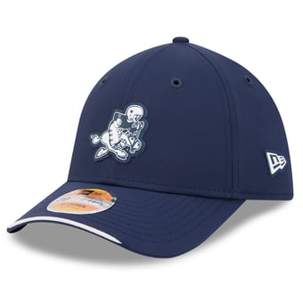 Men's New Era Navy Dallas Cowboys 2026 Sideline Throwback 39THIRTY M-Crown Flex Hat