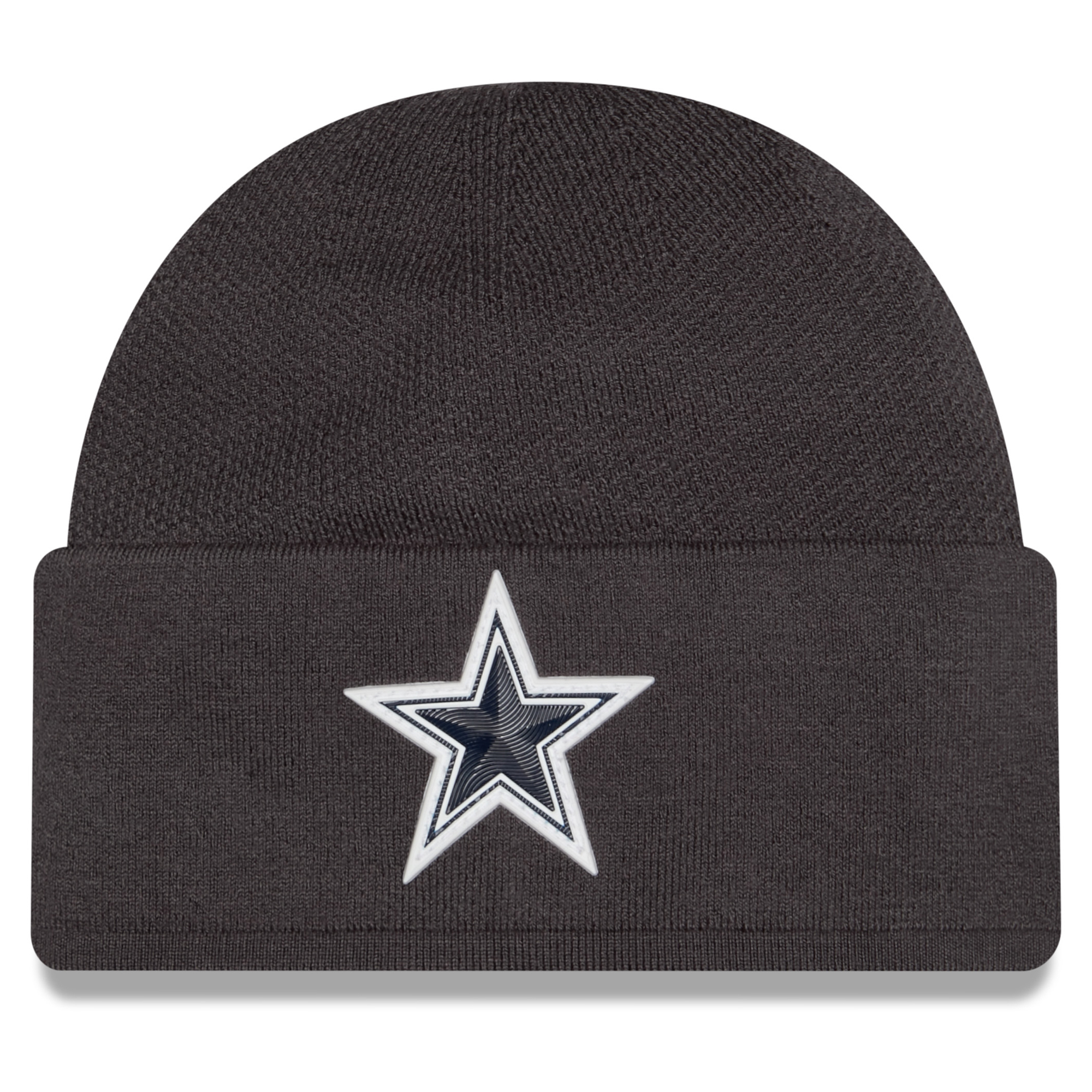Men's New Era Charcoal Dallas Cowboys 2026 Sideline Cold Weather  Skully Knit Hat
