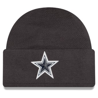 Men's New Era Charcoal Dallas Cowboys 2026 Sideline Cold Weather  Skully Knit Hat