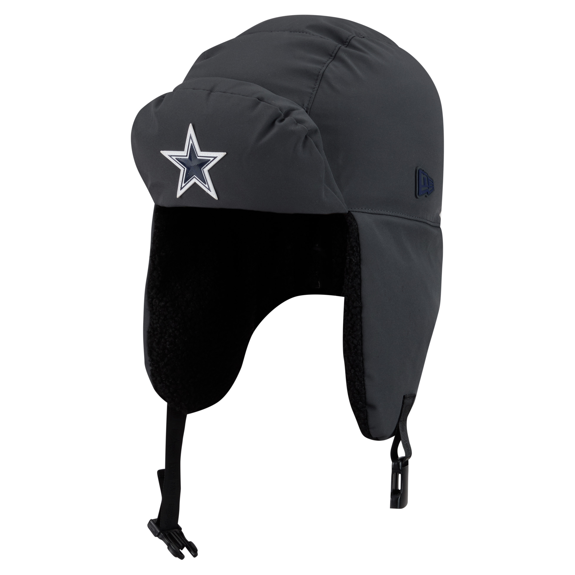 Men's New Era Charcoal Dallas Cowboys 2026 Sideline Cold Weather Trapper Hat
