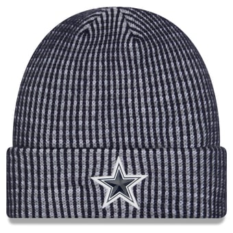 Men's New Era Navy Dallas Cowboys 2026 Sideline Cold Weather  Cuffed Knit Hat