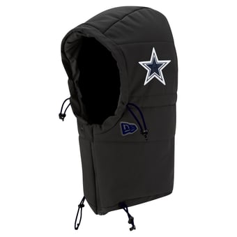 Men's New Era Charcoal Dallas Cowboys 2026 Sideline Cold Weather  Adjustable Quilted Hood