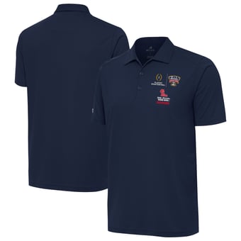 Men's Antigua  Navy Ole Miss Rebels College Football Playoff 2026 Sugar Bowl Champions Tribute Polo