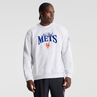 Men's lululemon Heathered Core Ultra Light Grey New York Mets Steady State Sweatshirt