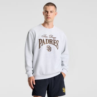Men's lululemon Heathered Core Ultra Light Grey San Diego Padres Steady State Sweatshirt