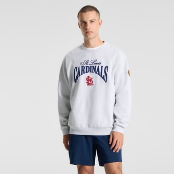 Men's lululemon Heathered Core Ultra Light Grey St. Louis Cardinals Steady State Sweatshirt