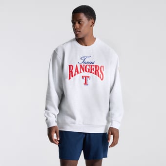 Men's lululemon Heathered Core Ultra Light Grey Texas Rangers Steady State Sweatshirt