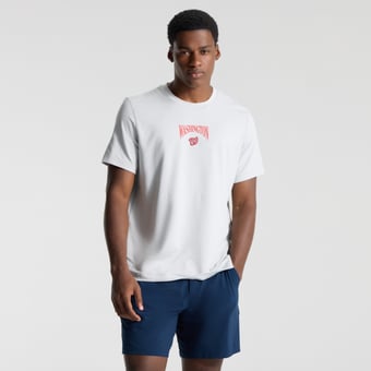 Men's lululemon Heathered Silver Drop Washington Nationals Soft Jersey T-Shirt