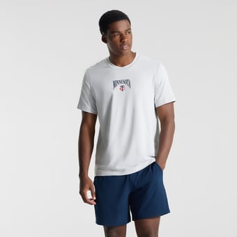 Men's lululemon Heathered Silver Drop Minnesota Twins Soft Jersey T-Shirt