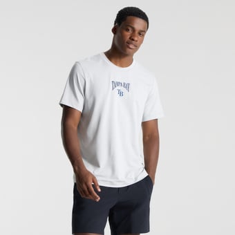 Men's lululemon Heathered Silver Drop Tampa Bay Rays Soft Jersey T-Shirt