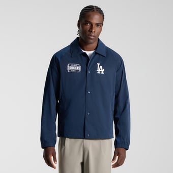 Men's lululemon True Navy Los Angeles Dodgers Raglan Coaches Jacket