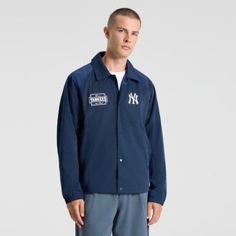 Men's lululemon True Navy New York Yankees Raglan Coaches Jacket
