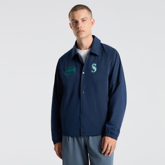 Men's lululemon True Navy Seattle Mariners Raglan Coaches Jacket