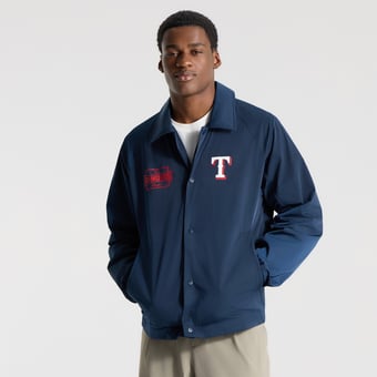 Men's lululemon True Navy Texas Rangers Raglan Coaches Jacket