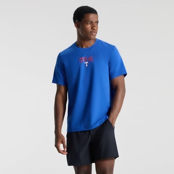 Men's lululemon Cyber Blue Texas Rangers Soft Jersey T-Shirt