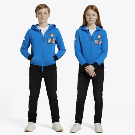 MV Official Zip-Hoodie - Cobalt - Kids