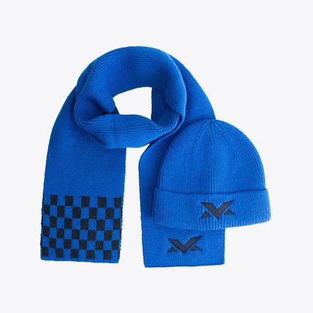 MV Official Hat and Scarf - Cobalt - Kids