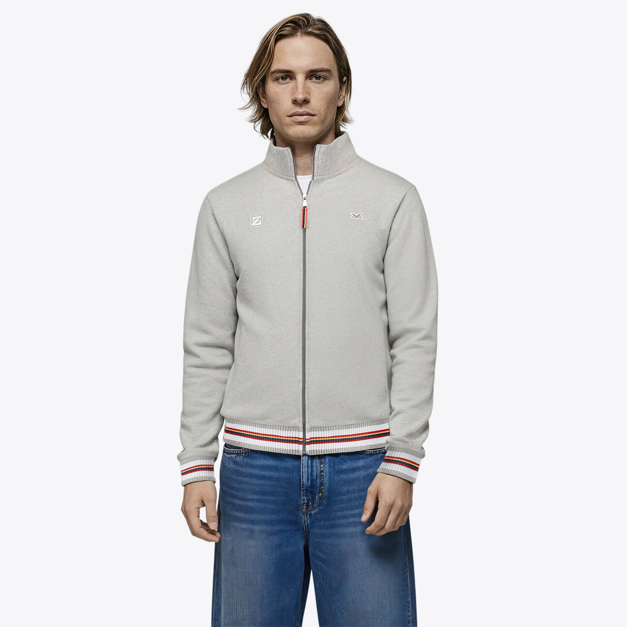 MV Official x Zandvoort Jacke – Grau