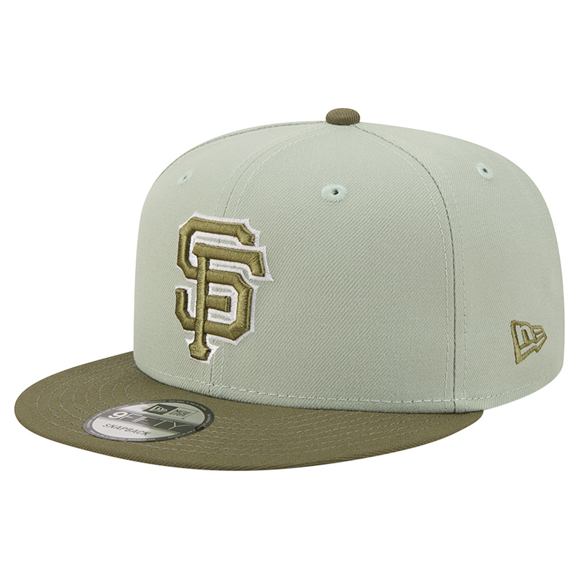 Men's New Era Light Green/Olive San Francisco Giants Color Pack 9FIFTY Snapback Hat
