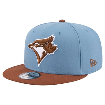 Men's New Era Light Blue/Brown Toronto Blue Jays Color Pack 9FIFTY Snapback Hat
