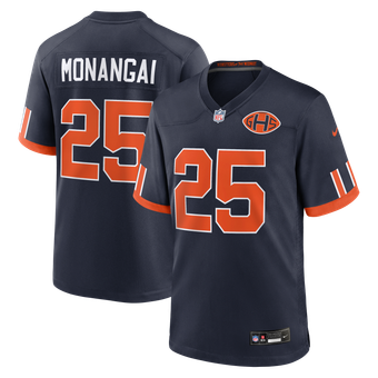 Men's Nike Kyle Monangai Navy Chicago Bears 2026 Rivalries Collection Game Jersey