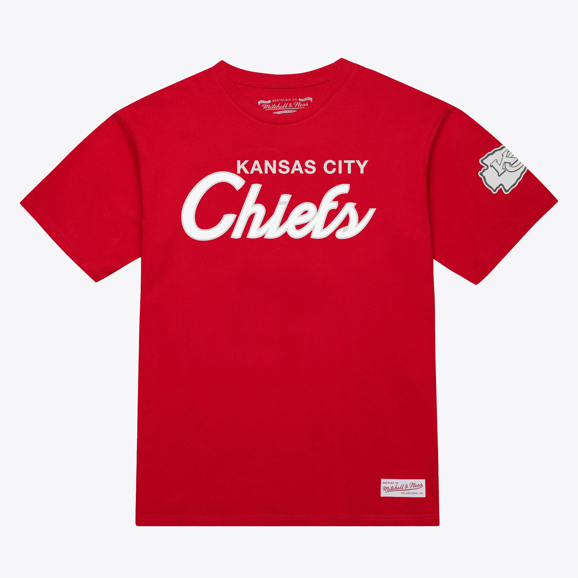 Men’s Mitchell & Ness Red Kansas City Chiefs Head Coach Classic T-Shirt