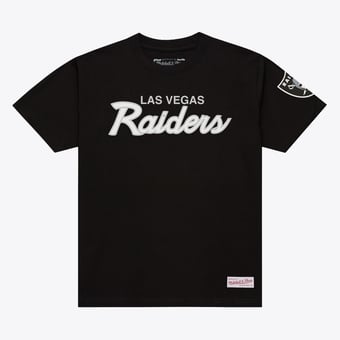 Men's Mitchell & Ness Black Las Vegas Raiders Head Coach Classic T-Shirt