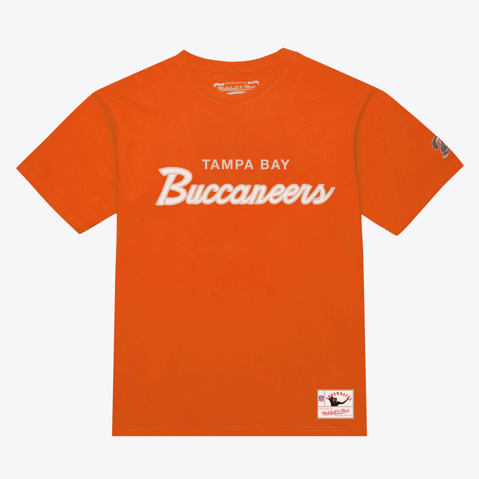 Men's Mitchell & Ness Orange Tampa Bay Buccaneers Head Coach Classic T-Shirt